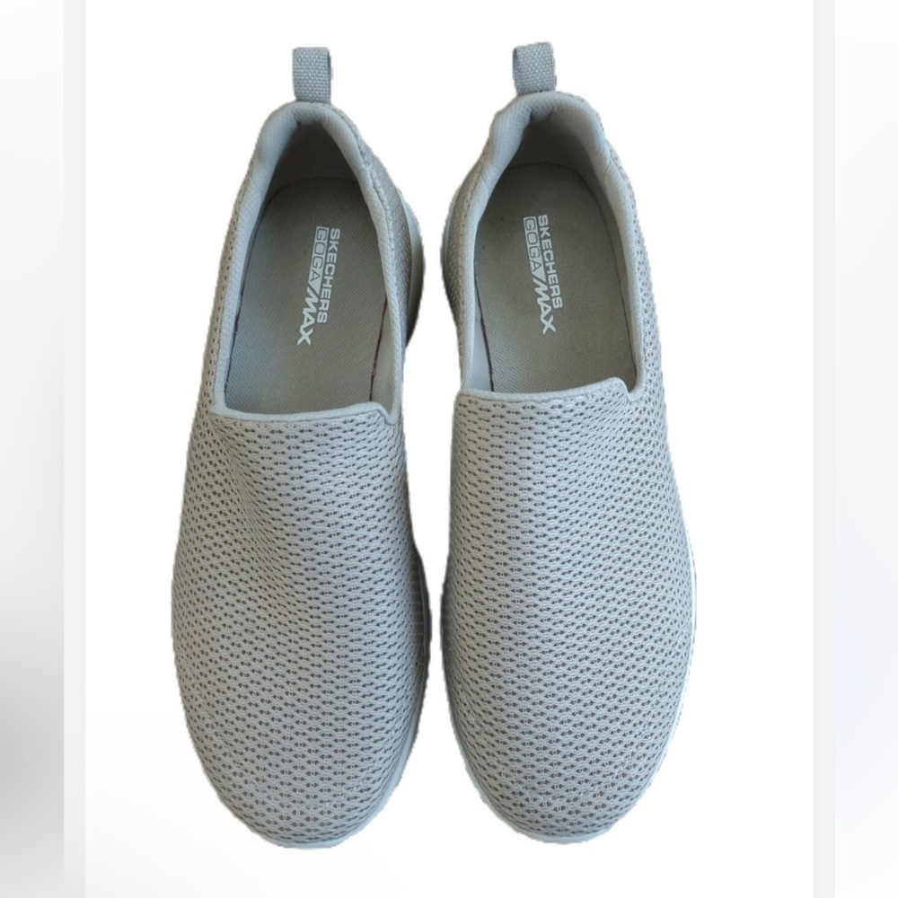 Skechers GOwalk Slip-On Mesh comfy Sneakers - Gray